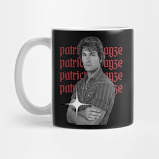 Patrick swayze x retro style Mug